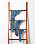 Charger l'image dans la visionneuse de la galerie, Foulard de soie Bleu cachemire
