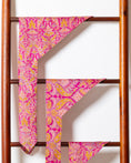 Charger l'image dans la visionneuse de la galerie, Foulard de soie Rose Indien