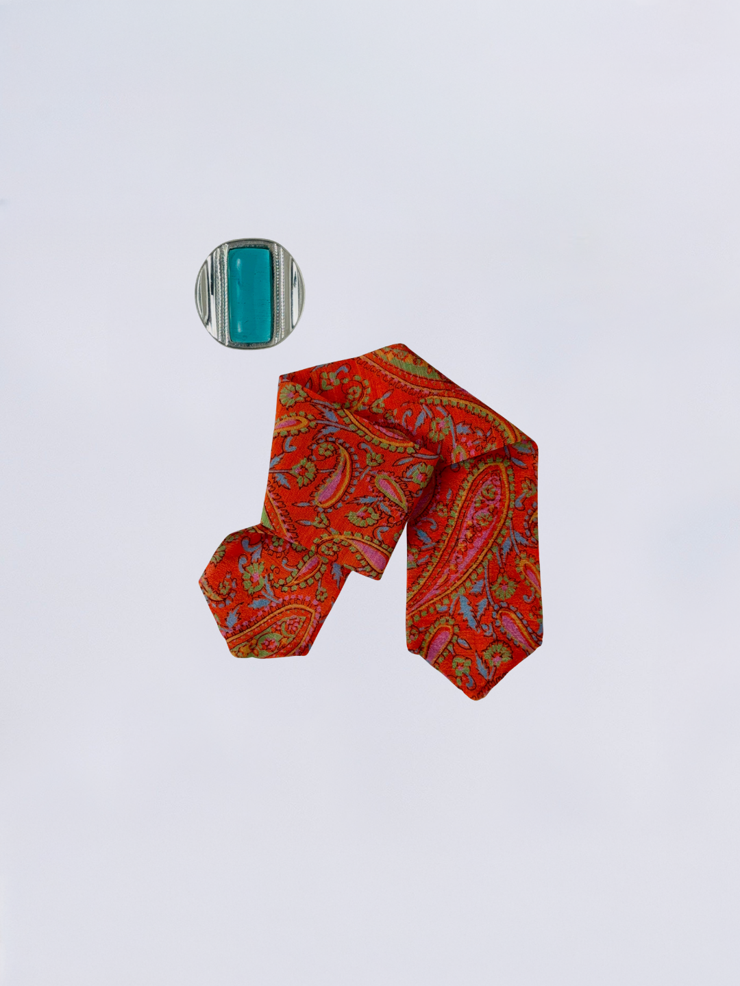 Bracelet luz sari amara argent turquoise