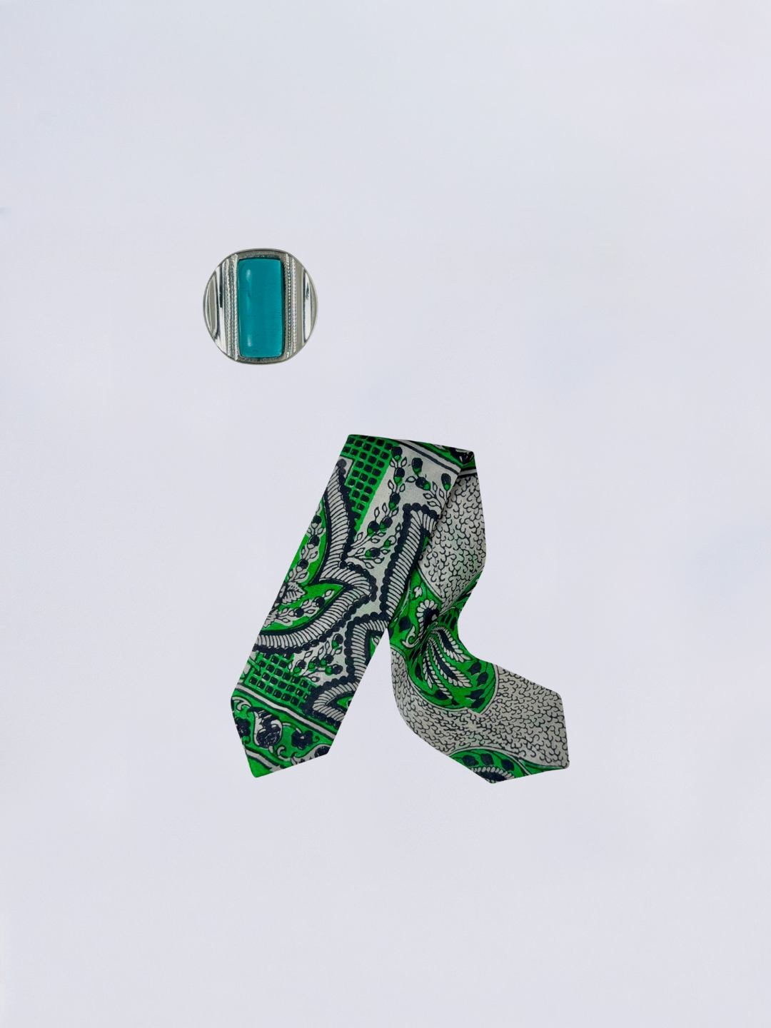 Bracelet luz sari orven argent turquoise