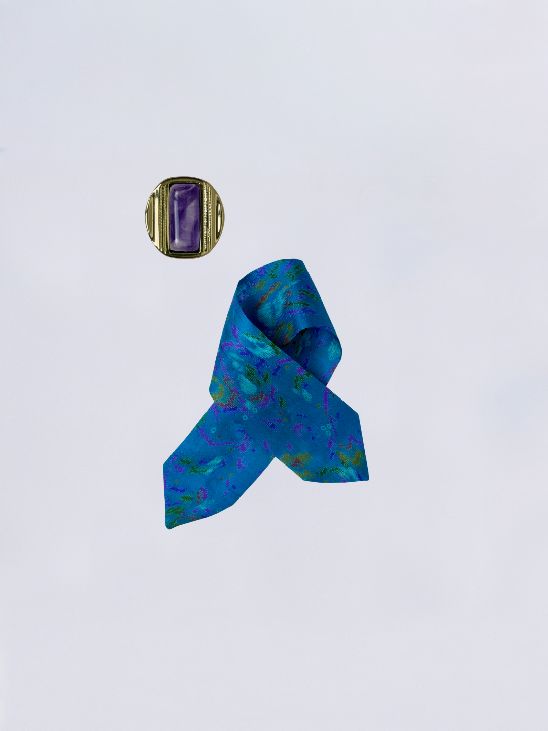 Bracelet luz saria iryna bronze violet cristallo