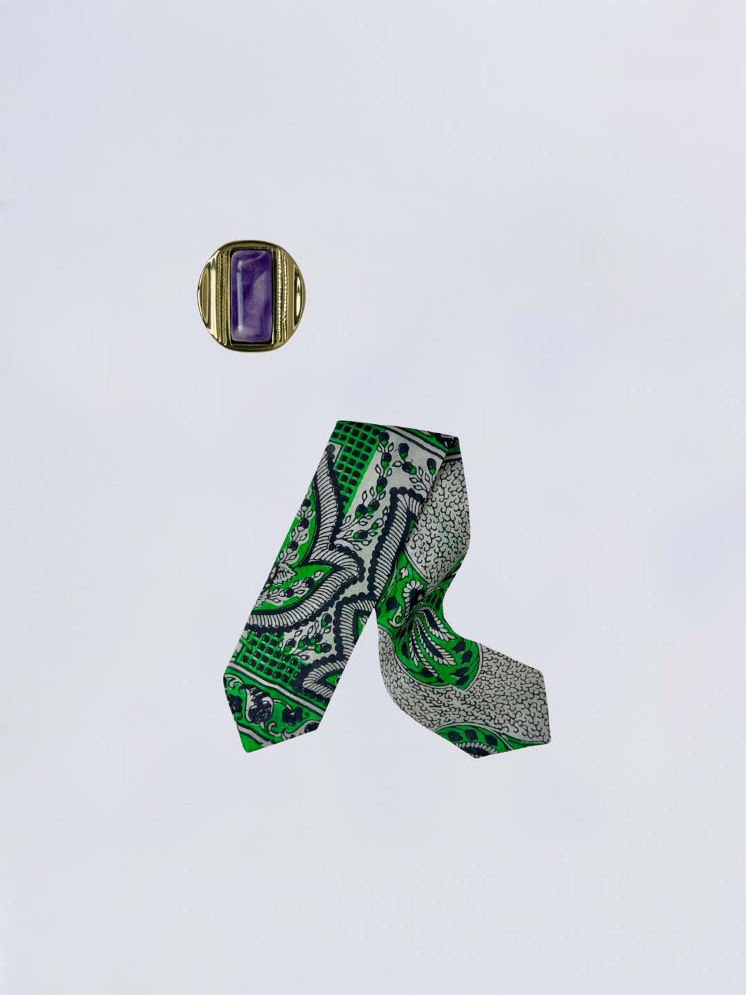 Bracelet luz saria orven bronze violet cristallo