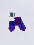 Charger l'image dans la visionneuse de la galerie, Bracelet riviera saria néoma argent bleu cristallo
