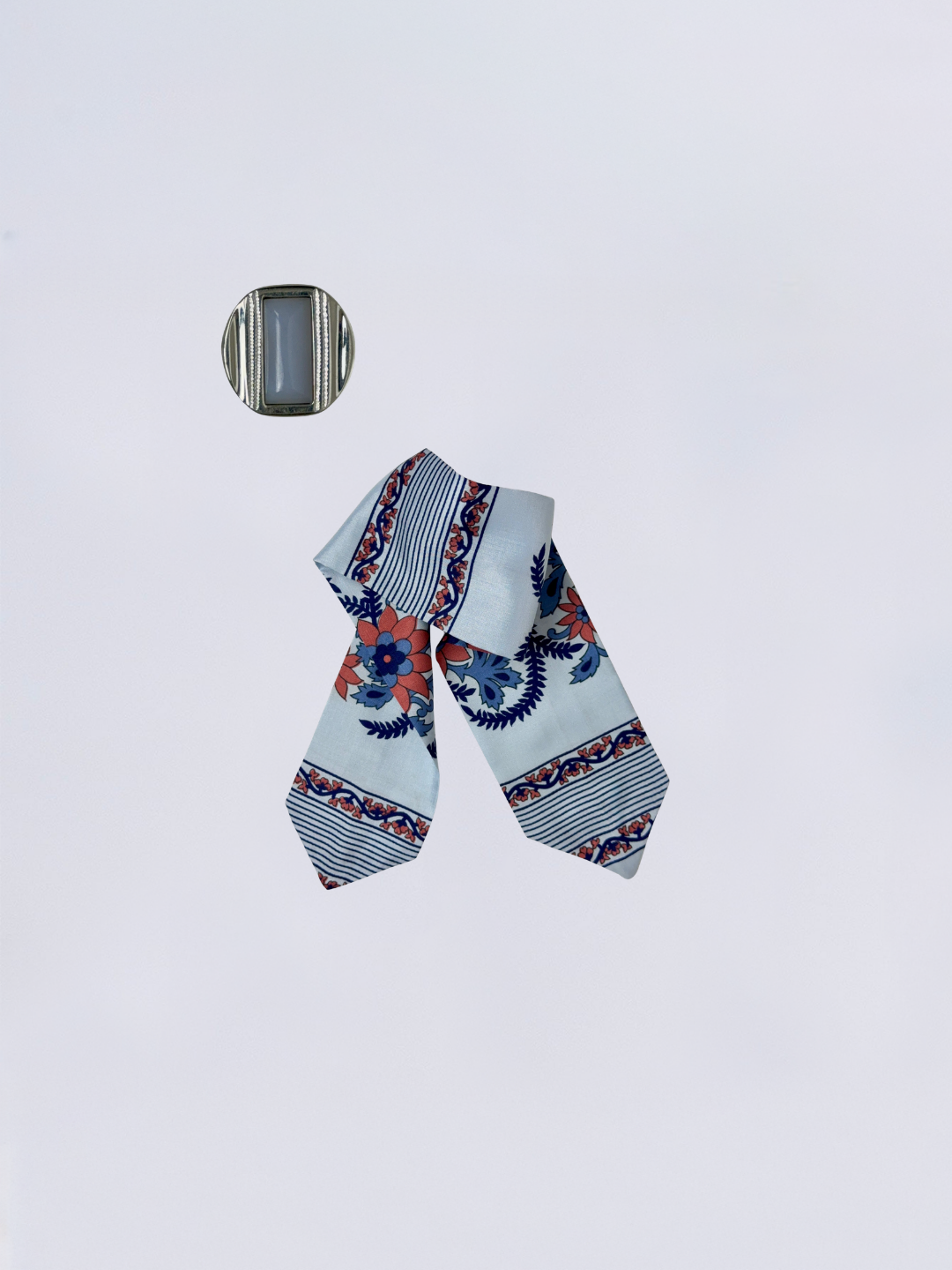 Bracelet sense saria calen argent calcedoine bleue