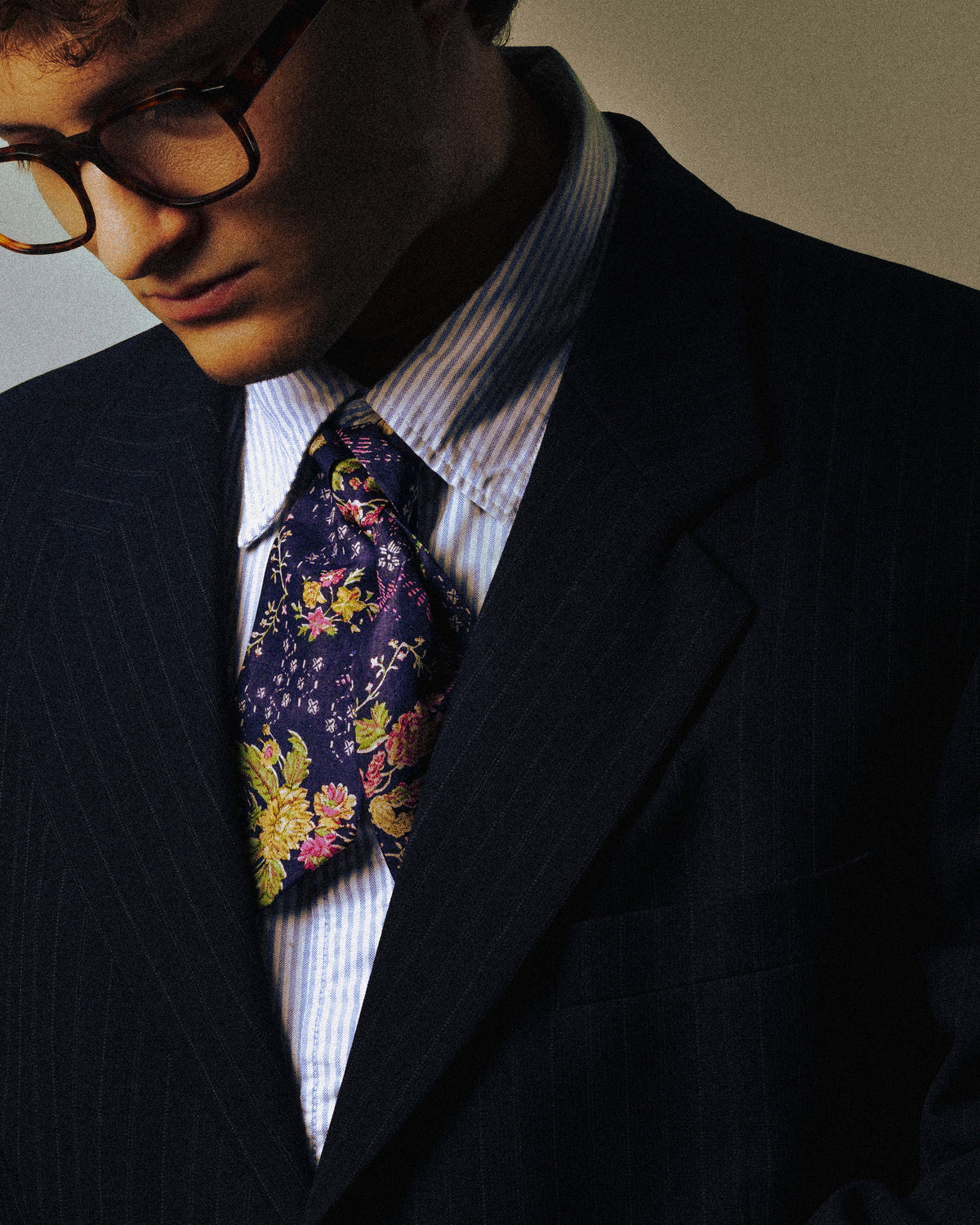 Foulard de soie Bleu royal