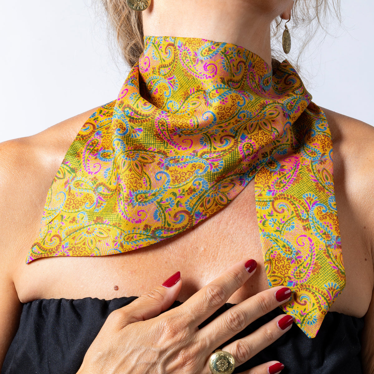 Foulard de soie Joy