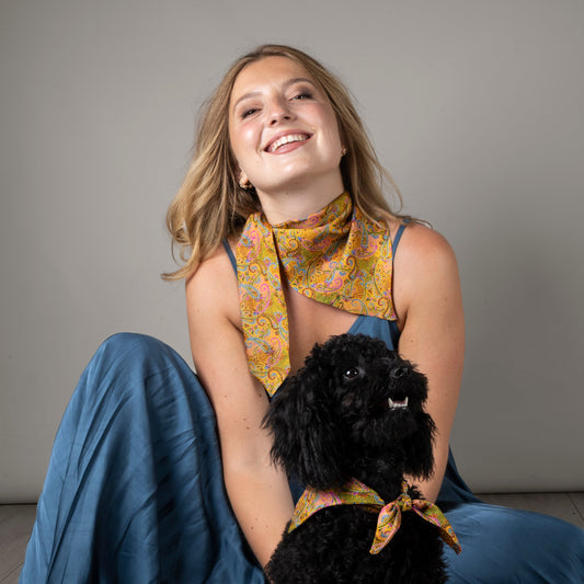 Foulard de soie Joy