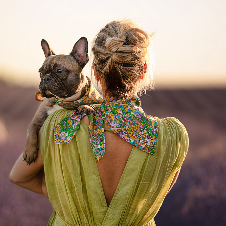 Foulard de soie Tutti-Frutti