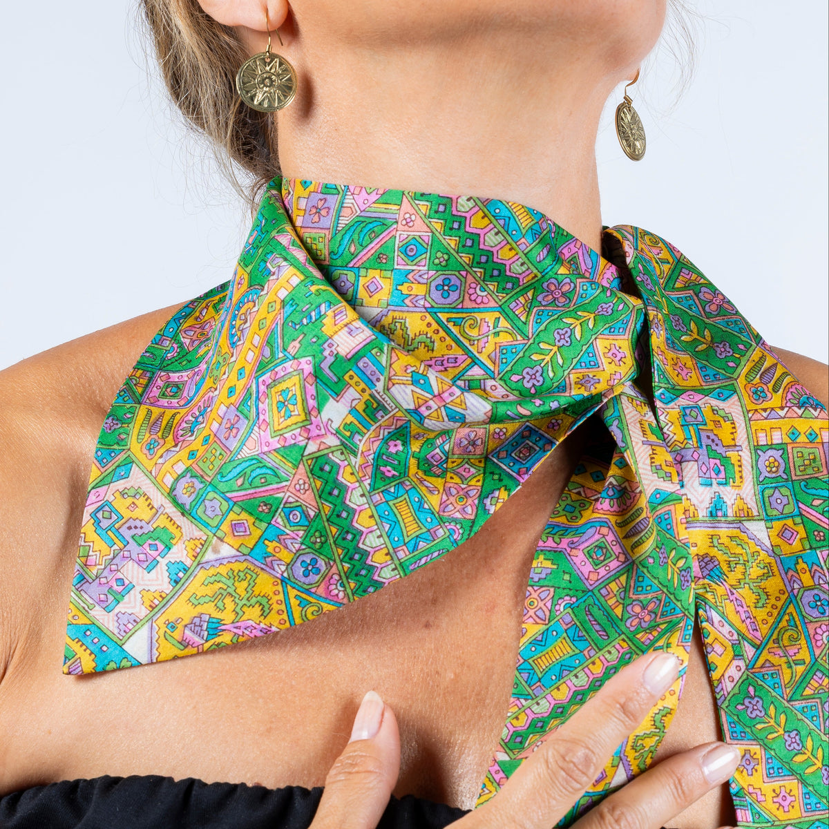 Foulard de soie Tutti-Frutti