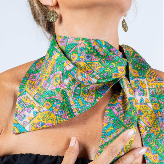Foulard de soie Tutti-Frutti