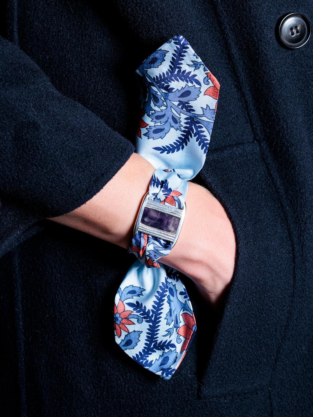 saria calen riviera argent violet cristallo