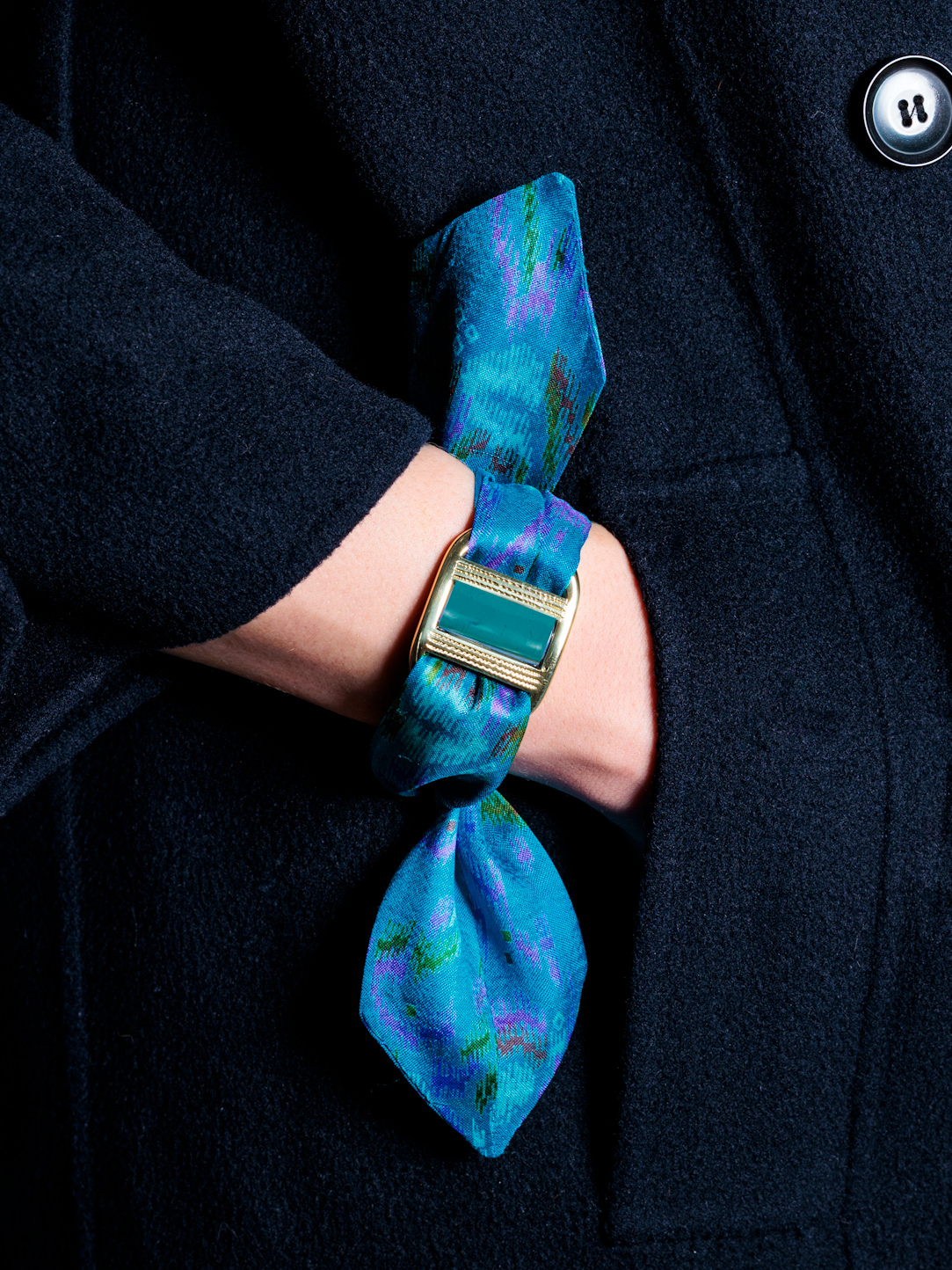 saria iryna riviera bronze turquoise