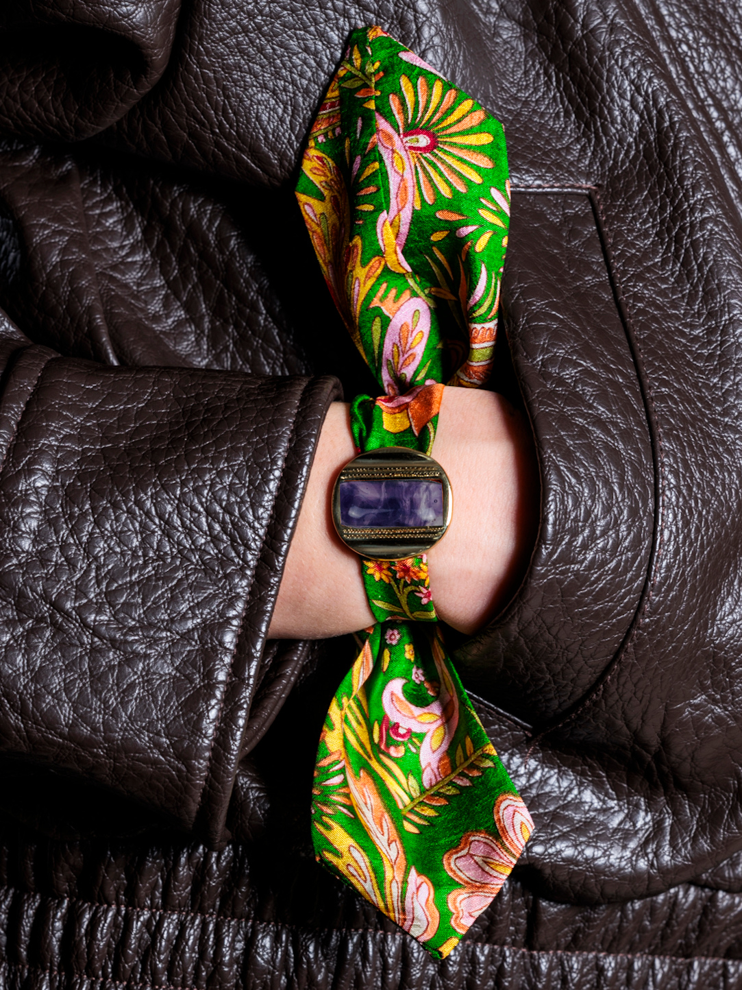 saria symea luz bronze violet cristallo