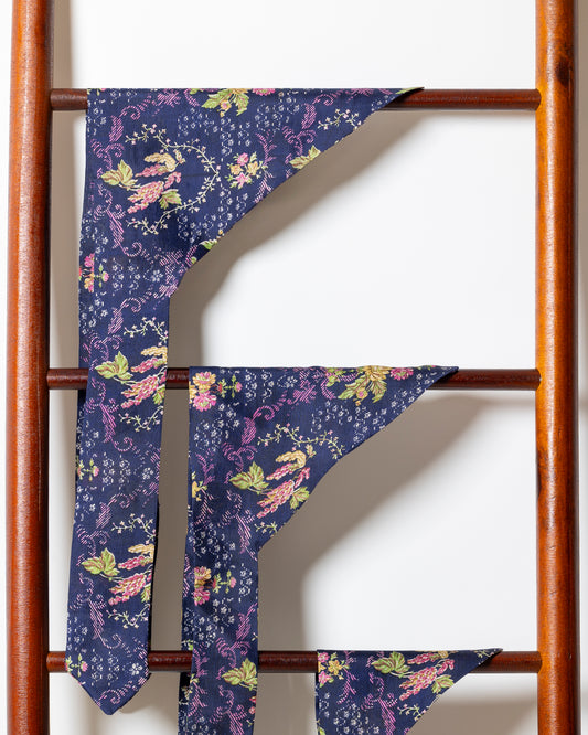 Foulard de soie Bleu royal