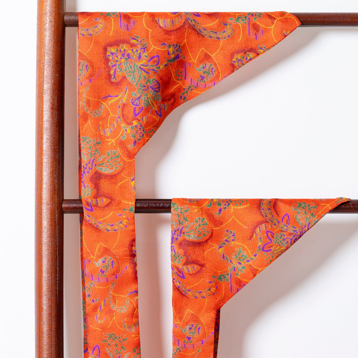 Foulard de soie Cuivre d'automne